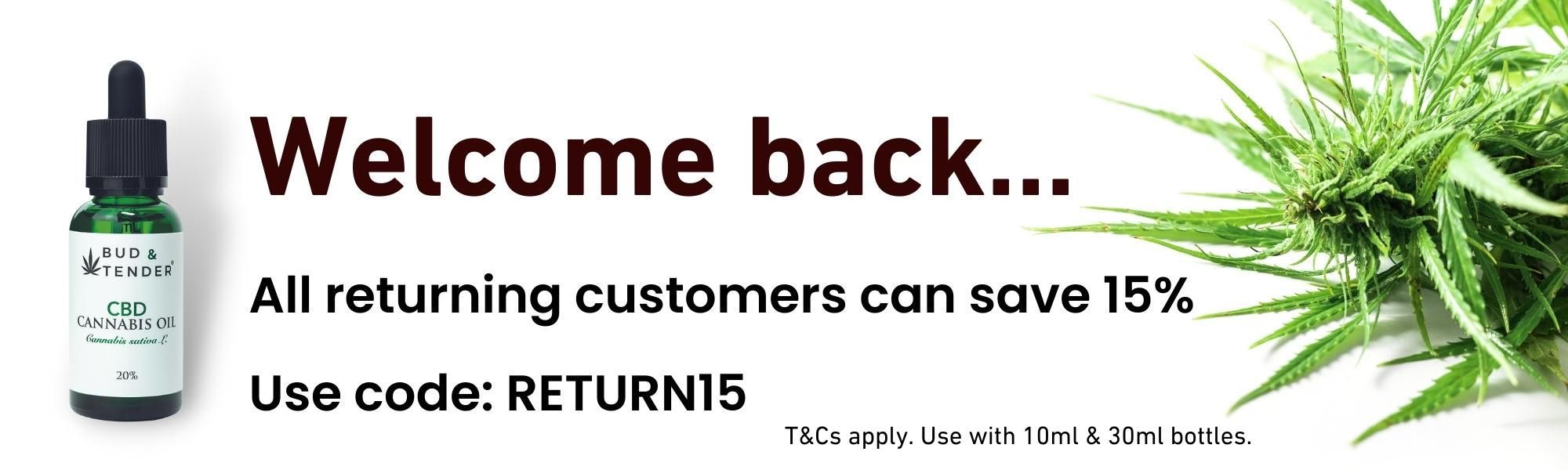 15% Off for Bud & Tender returning customers 2023.jpg