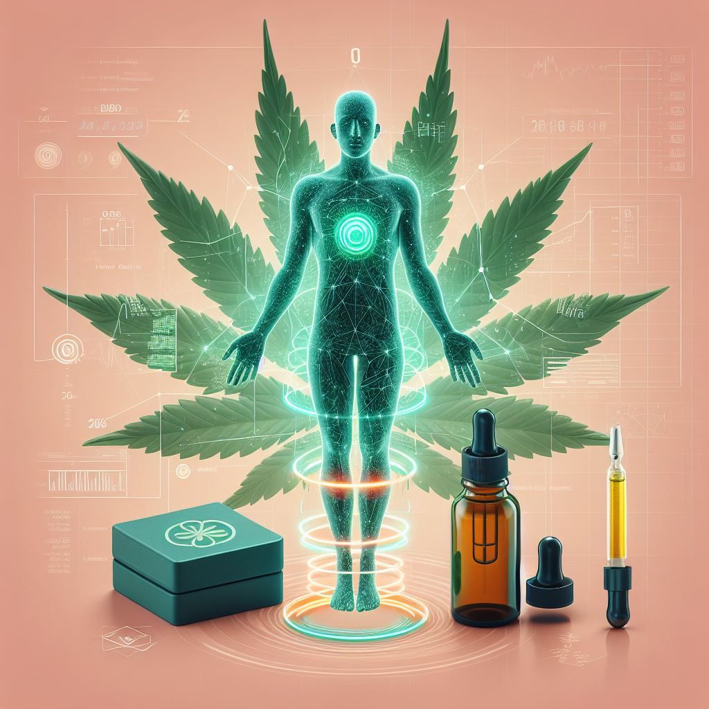 computer generated image showcasing the entourage effect that bud and tender cbd oil can bring